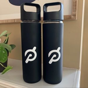 Peloton glass water bottles